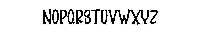 Display Retro Font UPPERCASE