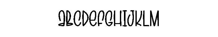Display  Snowman FONT