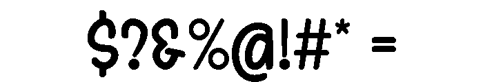 Display Sound Font OTHER CHARS