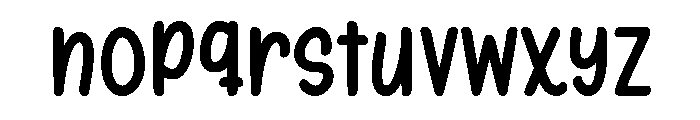 Display Sound Font LOWERCASE