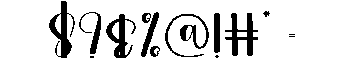 Display Theater Font OTHER CHARS