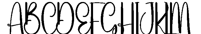 Distant Beach Font UPPERCASE