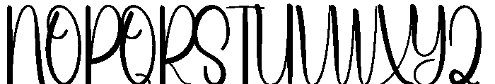 Distant Beach Font UPPERCASE