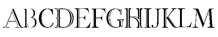 Distela Grace Font UPPERCASE
