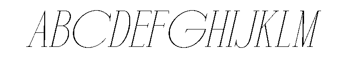 Disthero Italic FONT