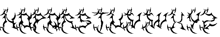 Distorsica Font UPPERCASE