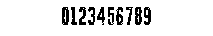 Distress Noise Regular Font OTHER CHARS