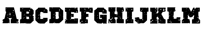 Distress Sporty Regular FONT