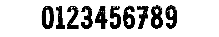 Distress Texture Regular Font OTHER CHARS