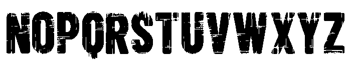 Distressed Creative Regular Font LOWERCASE
