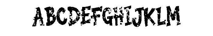 Distressed Granite Bold Regular FONT