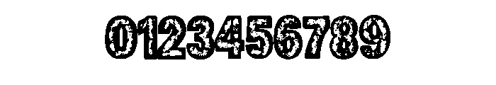 Distressed Grunge By Sq Regular Font OTHER CHARS