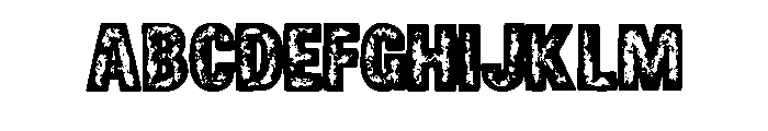 Distressed Grunge By Sq Regular FONT