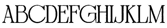 Distressed Sherlock Regular Font UPPERCASE