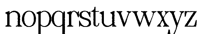 Distressed Sherlock Regular Font LOWERCASE