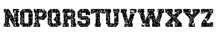 Distressed Sport Font LOWERCASE