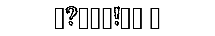 Distressed Urban By Squ Regular Font OTHER CHARS