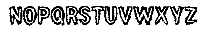 Distressed Urban By Squ Regular Font UPPERCASE