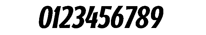 District Letters Sans Italic Font OTHER CHARS