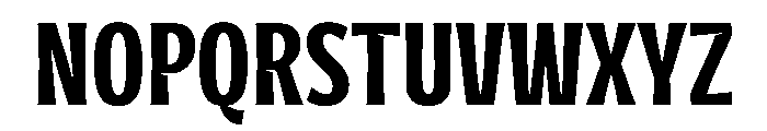 District Letters Sans Regular Font UPPERCASE