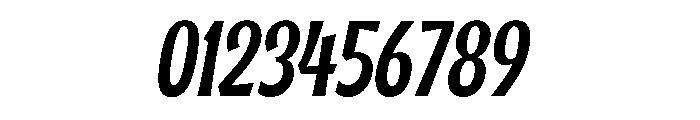 District Letters Script Italic Font OTHER CHARS