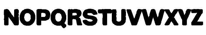 District Supply Weathered Font UPPERCASE