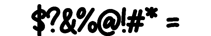 Dita Font OTHER CHARS