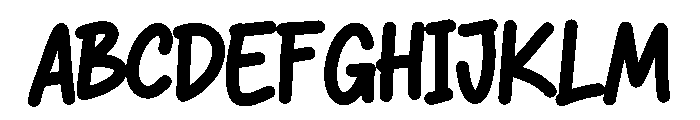 Dita Font UPPERCASE
