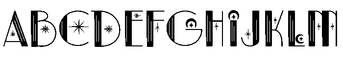 Divination Font UPPERCASE