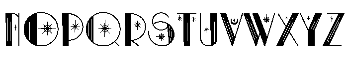 Divination Font UPPERCASE