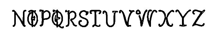 Divine_Oracle Font LOWERCASE