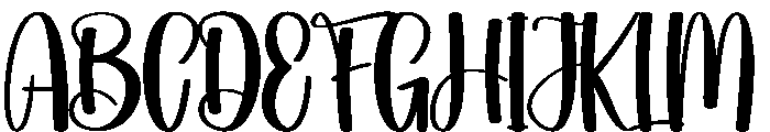 Divine Font UPPERCASE