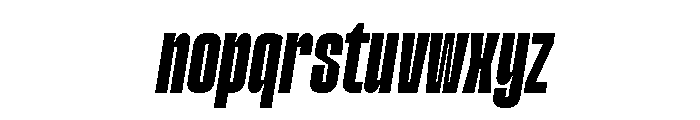 Division Grotesk Black Oblique Font LOWERCASE