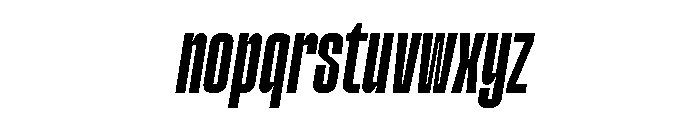 Division Grotesk Bold Oblique Font LOWERCASE