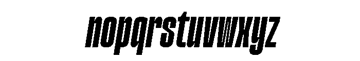 Division Grotesk ExtBd Obliq Font LOWERCASE