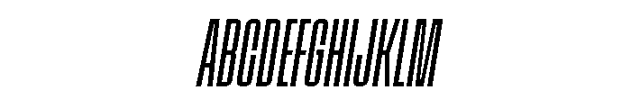 Division Grotesk Light Oblique Font UPPERCASE