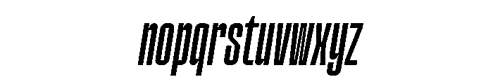Division Grotesk Medium Oblique Font LOWERCASE