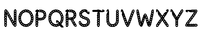 Dixie Regular Font LOWERCASE