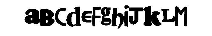 Diy Ransom Note Letters Regular FONT