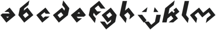 DIAMOND Bold Italic otf (700) Font LOWERCASE