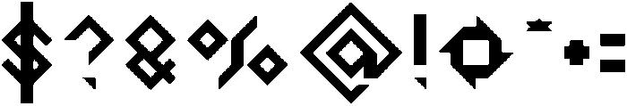 DIAMOND otf (400) Font OTHER CHARS