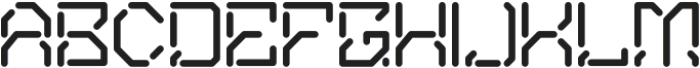 DIGITAL CURRENCY-Light otf (300) Font UPPERCASE