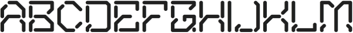 DIGITAL CURRENCY otf (400) Font UPPERCASE