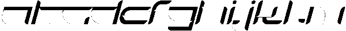 DIGITAL DIVIDE ITALIC otf (400) FONT