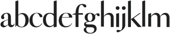 DIGNIFIED otf (400) Font LOWERCASE