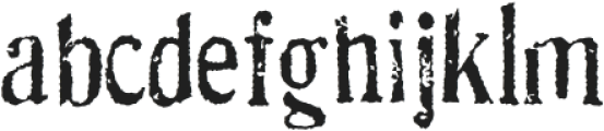 DIY Fantasy Stamp Rough otf (400) Font LOWERCASE