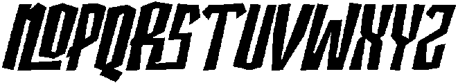 Diagnose Diseases Regular Italic otf (400) Font UPPERCASE
