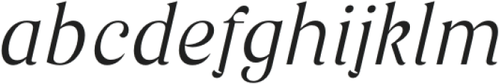 Dialecta Display Light Italic otf (300) FONT