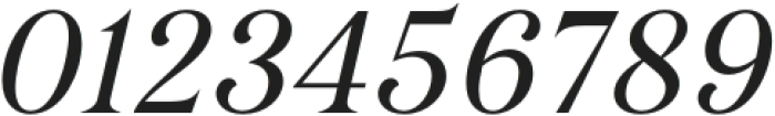 Dialecta Display Regular Italic otf (400) Font OTHER CHARS