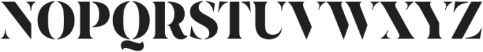 Dialecta Stencil Bold otf (700) Font UPPERCASE